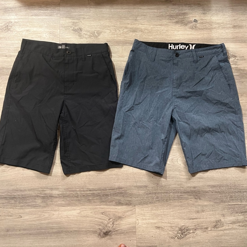 Hurley shorts - 2 pairs Sz 29